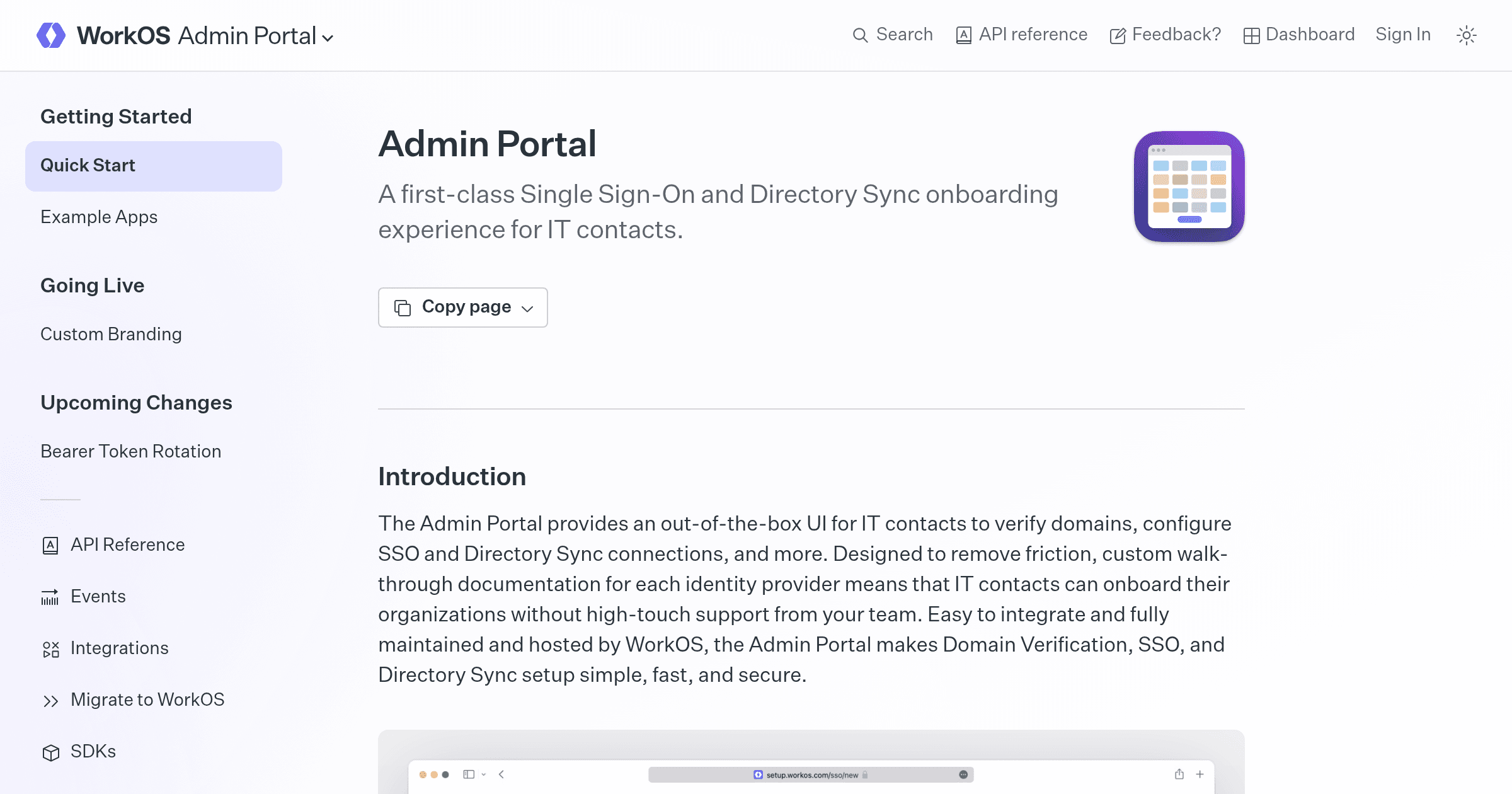 Admin Portal (by WorkOS) OG image