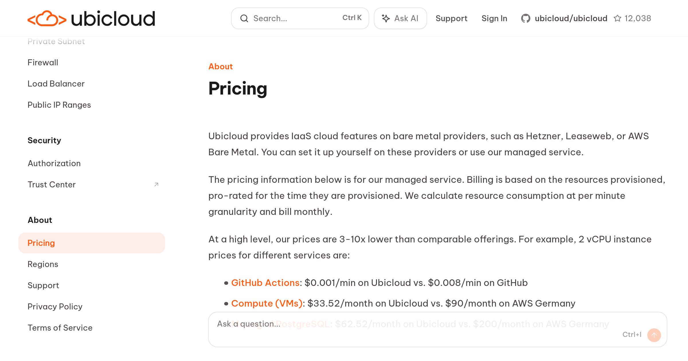 Ubicloud (YC W24) OG image