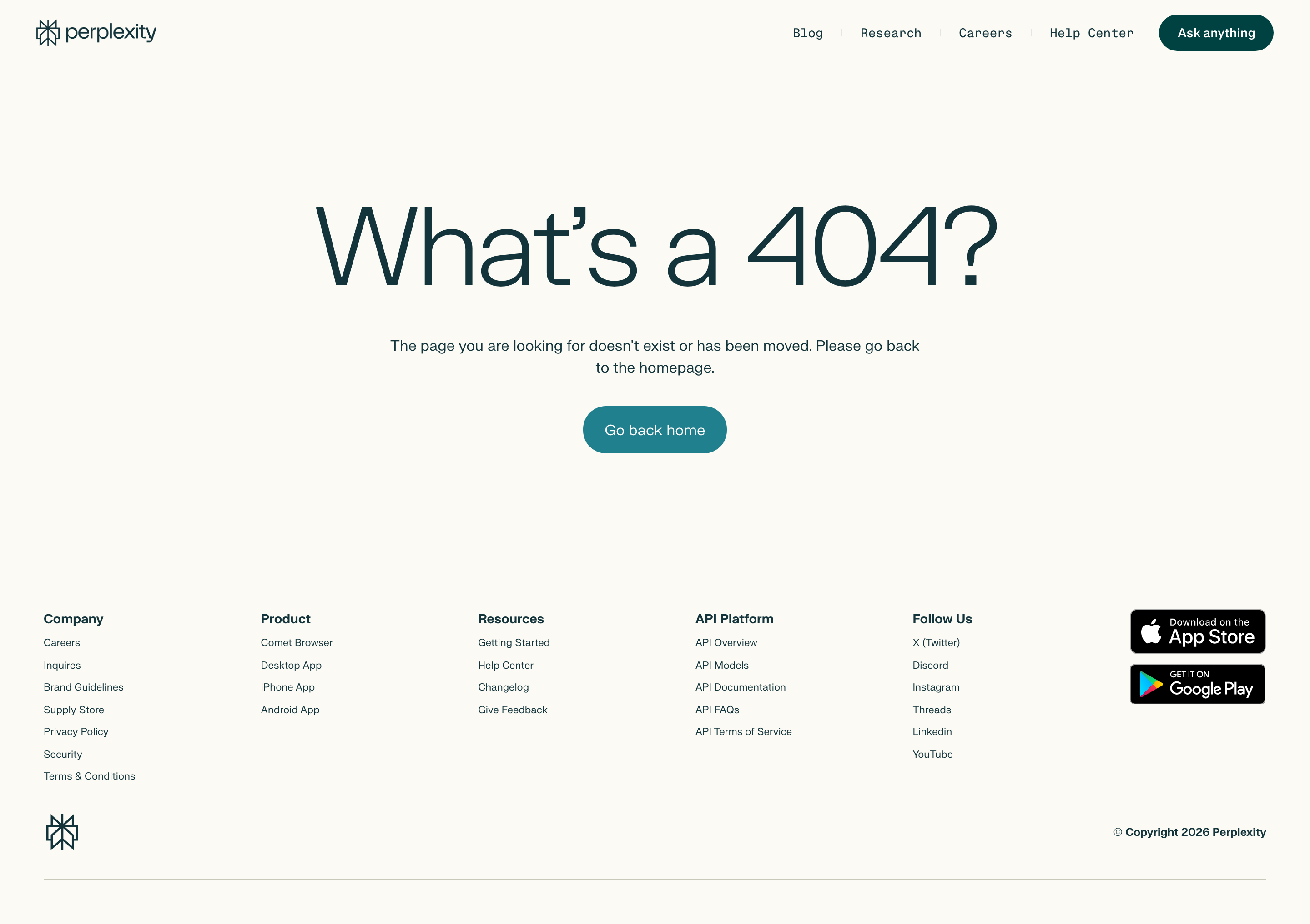 Perplexity pricing page screenshot